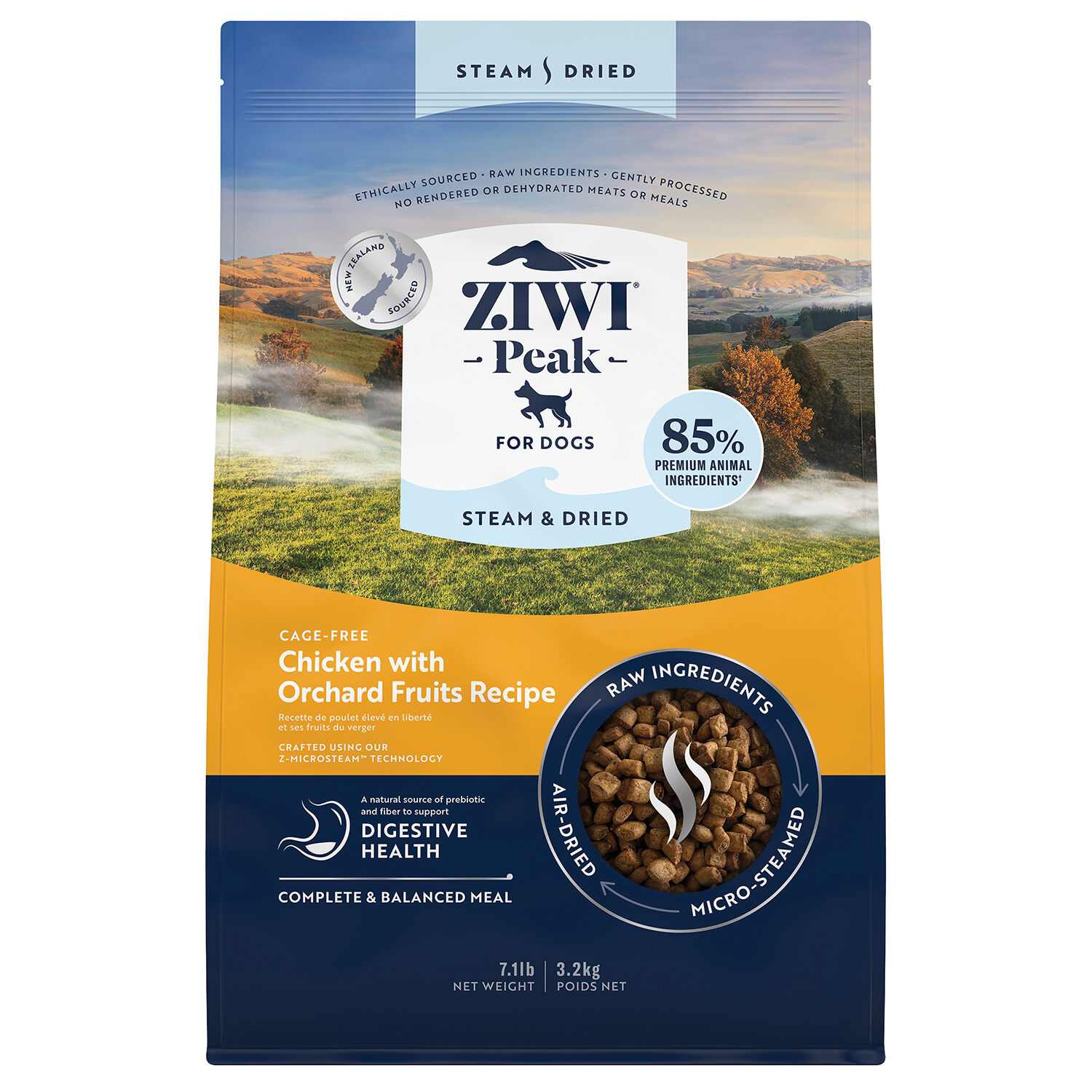 ZIWI, Peak Steam & Dried Chicken with Orchard Fruits Dog Food